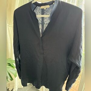 Vince navy - silk top - XS